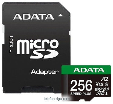 ADATA SPEED PLUS microSDXC 256GB UD256GUI3V30A2SP-RA1 ( )