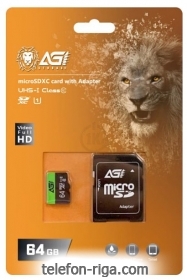 AGI TF138 microSDHC AGI064GU1TF138 64GB ( )