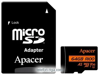 Apacer microSDXC AP64GMCSX10U8-R 64GB ( )