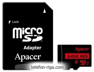 Apacer microSDXC AP64GMCSX10U5-R 64GB ( )