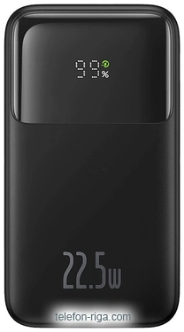 Baseus Comet Series Dual-Cable Digital Display Fast Charge Power Bank 22.5W 20000mAh