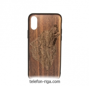 Case Wood  Apple iPhone X ( ,  II)