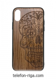 Case Wood  Apple iPhone X ( ,  )