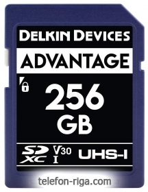 Delkin Devices SDXC Advantage UHS-I 256GB