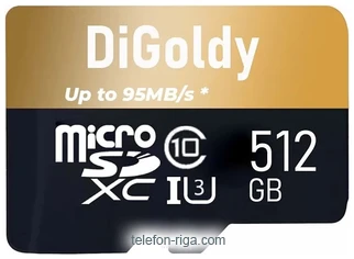 DiGoldy Extreme Pro microSDXC 512GB DG512GCSDXC10UHS-1-ElU3 W