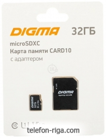 Digma MicroSDXC Class 10 Card10 DGFCA032A01