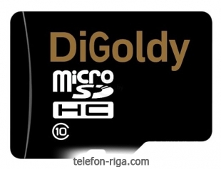 Digoldy microSDHC class 10 32GB + SD adapter