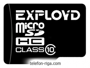 EXPLOYD microSDHC Class 10 16GB