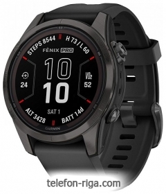 Garmin Fenix 7S PRO Sapphire Solar Titanium DLC (010-02776-11)