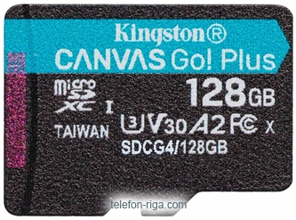 Kingston Canvas Go! microSDXC 128GB SDCG4/128GBSP