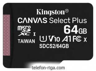 Kingston Canvas Select Plus microSDXC 64GB