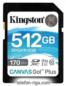 Kingston SDG3/512GB