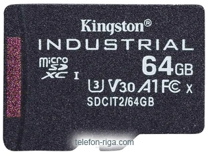 Kingston Industrial microSDXC SDCIT2/64GBSP 64GB