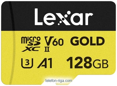 Lexar Professional GOLD microSDXC LMSGOLD128G-BNNNG 128GB