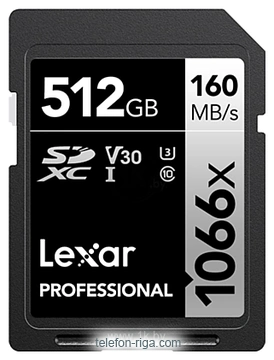 Lexar Professional 1066x SDXC LSD1066512G-BNNNG 512GB