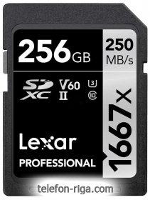 Lexar LSD256CB1667 SDXC 256GB