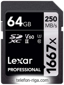 Lexar LSD64GCB1667 SDXC 64GB