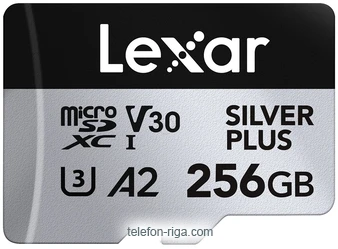 Lexar Professional SILVER PLUS microSDXC LMSSIPL256G-BNANG 256GB