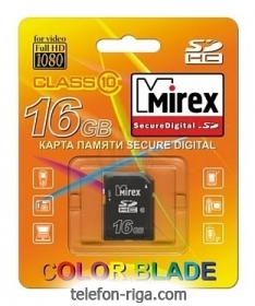 Mirex SDHC Class 10 16GB