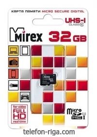 Mirex microSDHC Class 10 UHS-I U1 32GB