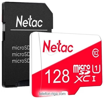 Netac microSDXC NT02P500ECO-008G-R