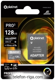 Platinet PMMSDX128U 128GB + SD adapter