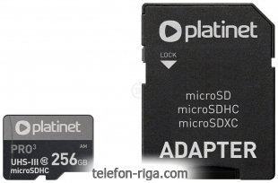 Platinet Pro 3 microSDXC PMMSDX256UIII 256GB