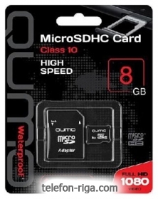 QUMO microSDHC QM8GMICSDHC10U1 8GB ( )