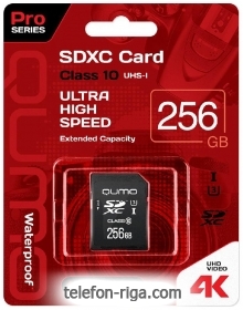 Qumo SDXC QM256GSDXC10U1 256GB