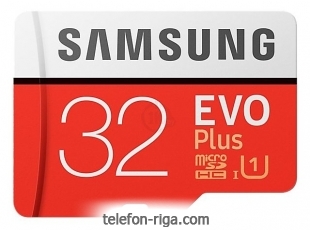 Samsung microSDHC EVO Plus 95MB/s 32GB + SD adapter