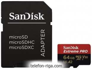 SanDisk Extreme PRO microSDXC SDSQXCU-064G-GN6MA 64GB ( )