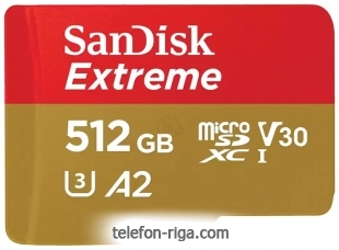 SanDisk Extreme SDSQXAV-512G-GN6MA microSDXC 512GB