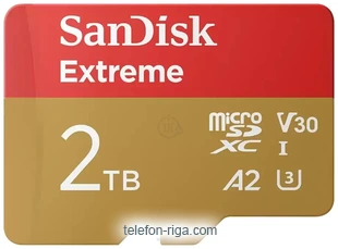 SanDisk Extreme microSDXC SDSQXAV-2T00-GN6MN 2TB