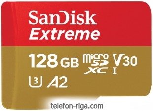 SanDisk Extreme microSDXC SDSQXAA-128G-GN6MN 128GB