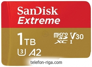 SanDisk Extreme microSDXC SDSQXAV-1T00-GN6MN 1TB