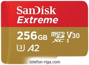 SanDisk Extreme microSDXC SDSQXAV-256G-GN6MN 256GB