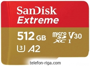 SanDisk Extreme microSDXC SDSQXAV-512G-GN6MN 512GB