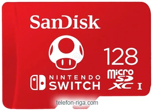 SanDisk For Nintendo Switch microSDXC SDSQXAO-128G-GNCZN 128GB