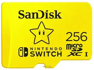 SanDisk For Nintendo Switch microSDXC SDSQXAO-256G-GNCZN 256GB