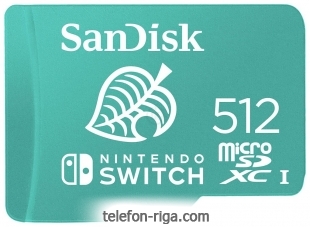 SanDisk For Nintendo Switch microSDXC SDSQXAO-512G-GNCZN 512GB