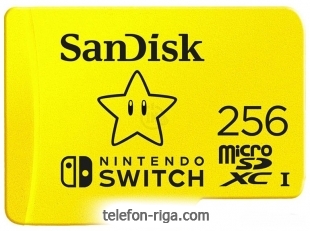 SanDisk For Nintendo Switch microSDXC SDSQXAO-256G-GN3ZN 256GB