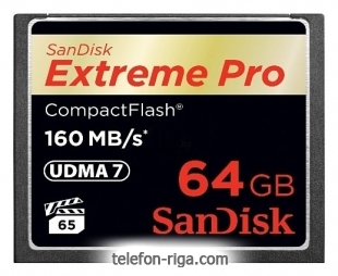 Sandisk Extreme Pro CompactFlash 160MB/s 64GB