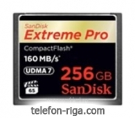 Sandisk Extreme Pro CompactFlash 160MB/s 256GB