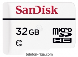 Sandisk High Endurance microSDHC Class 10 32GB + SD adapter