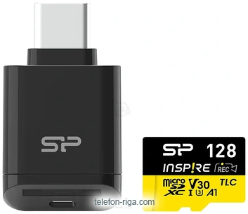 Silicon Power Inspire microSDXC SP128GBSTXLA2V1NSP 128GB (� ���������)