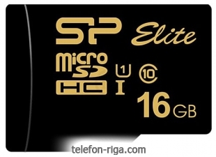 Silicon Power Elite Gold microSDHC SP016GBSTHBU1V1G 16GB