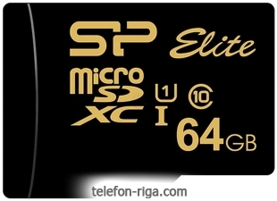 Silicon Power Elite Gold microSDXC SP064GBSTXBU1V1G 64GB