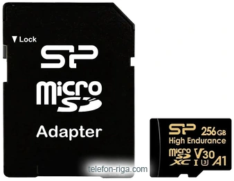 Silicon Power Golden Series High Endurance microSDXC SP256GBSTXDV3V1HSP 256GB ( )
