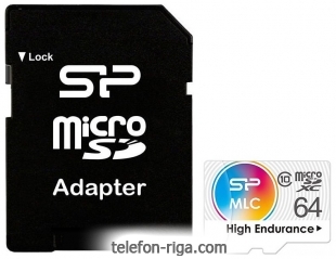 Silicon Power High Endurance microSDXC SP064GBSTXIU3V10SP 64GB ( )