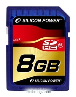 Silicon Power SDHC Card 8GB Class 10